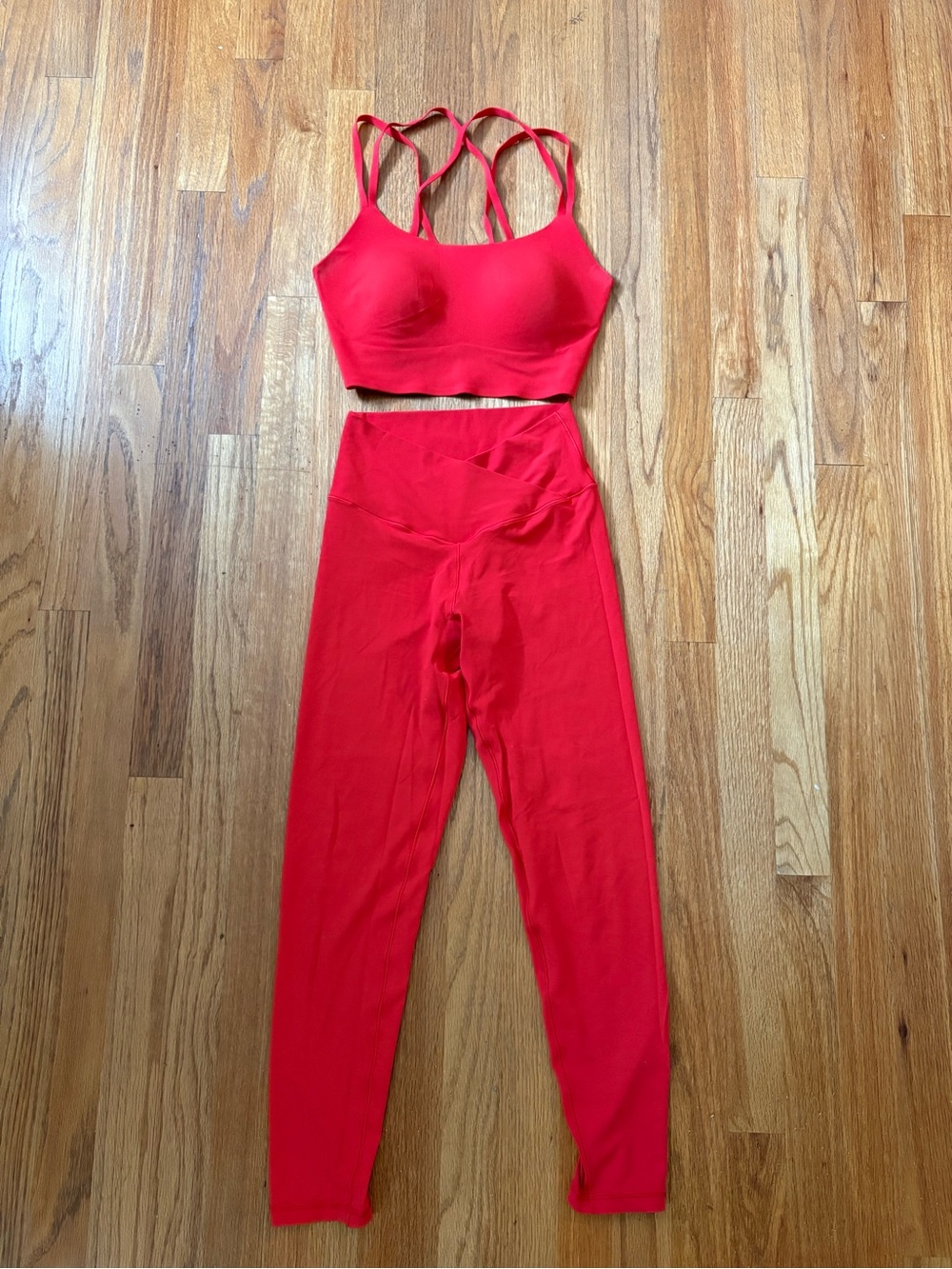 Aerie Women’s Red Workout Set
